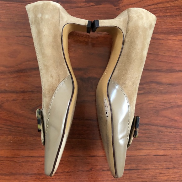 Salvatore Ferragamo Square Pumps Heels - Picture 3 of 16